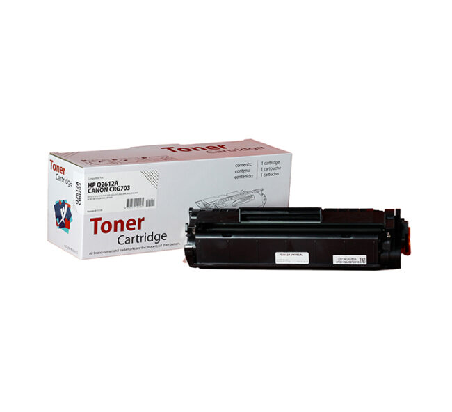 HP Q2612A (12A) & CANON CRG-703 (2K) TONER