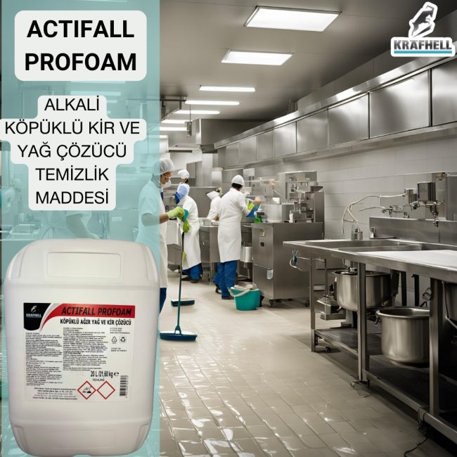 KRAFHELL ACTIFALL PROFOAM KÖPÜKLÜ AĞIR YAĞ VE KİR ÇÖZÜCÜ - Görsel 2
