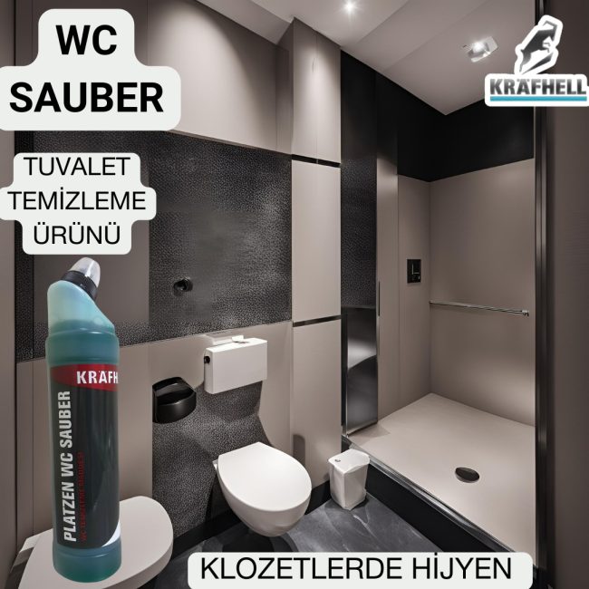 KRAFHELL PLATZEN WC SAUBER TUVALET TEMİZLEME MADDESİ - Görsel 5