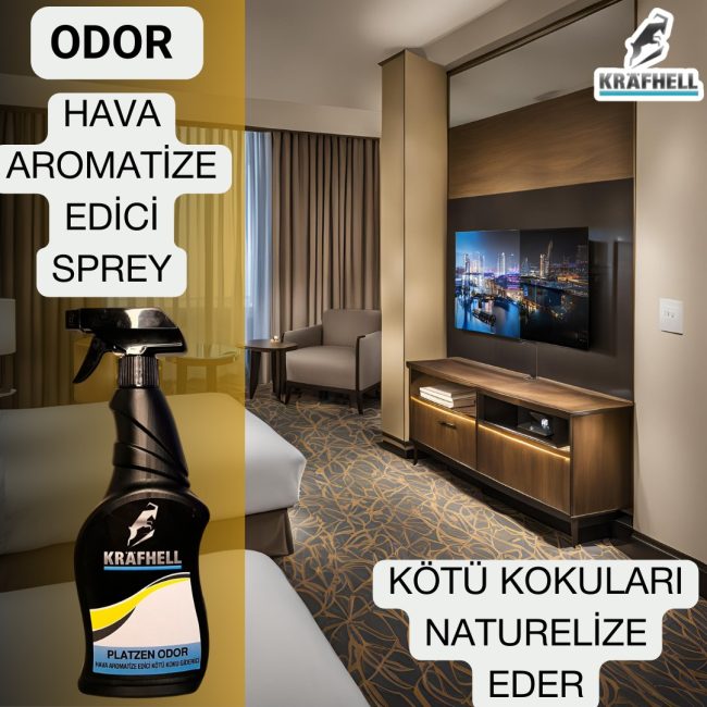 KRAFHELL PLATZEN ODOR HAVA AROMATİZE EDİCİLER KOKU GİDERİCİ SPREY - Görsel 2