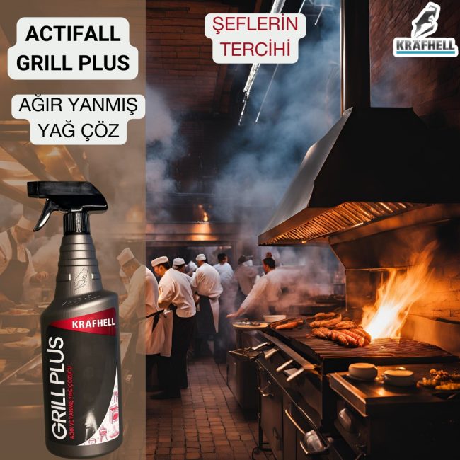KRAFHELL GRILL PLUS AĞIR VE YANMIŞ YAĞ ÇÖZÜCÜ