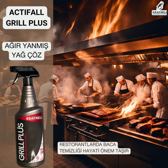 KRAFHELL GRILL PLUS AĞIR VE YANMIŞ YAĞ ÇÖZÜCÜ - Görsel 3
