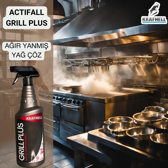 KRAFHELL GRILL PLUS AĞIR VE YANMIŞ YAĞ ÇÖZÜCÜ - Görsel 4