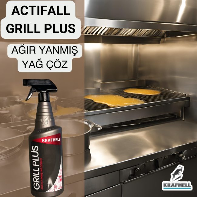 KRAFHELL GRILL PLUS AĞIR VE YANMIŞ YAĞ ÇÖZÜCÜ - Görsel 5