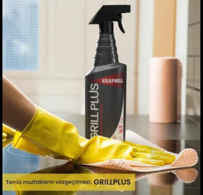 KRAFHELL GRILL PLUS AĞIR VE YANMIŞ YAĞ ÇÖZÜCÜ - Görsel 2