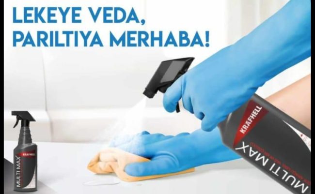 KRAFHELL MULTİ MAX ÇOK AMAÇLI LEKE, YAĞ, VE KİR ÇÖZÜCÜ - Görsel 15